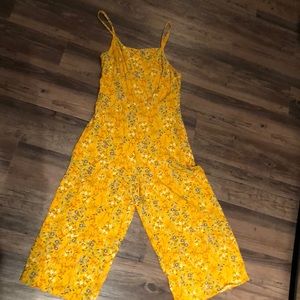 Mustard yellow jumpsuit size medium